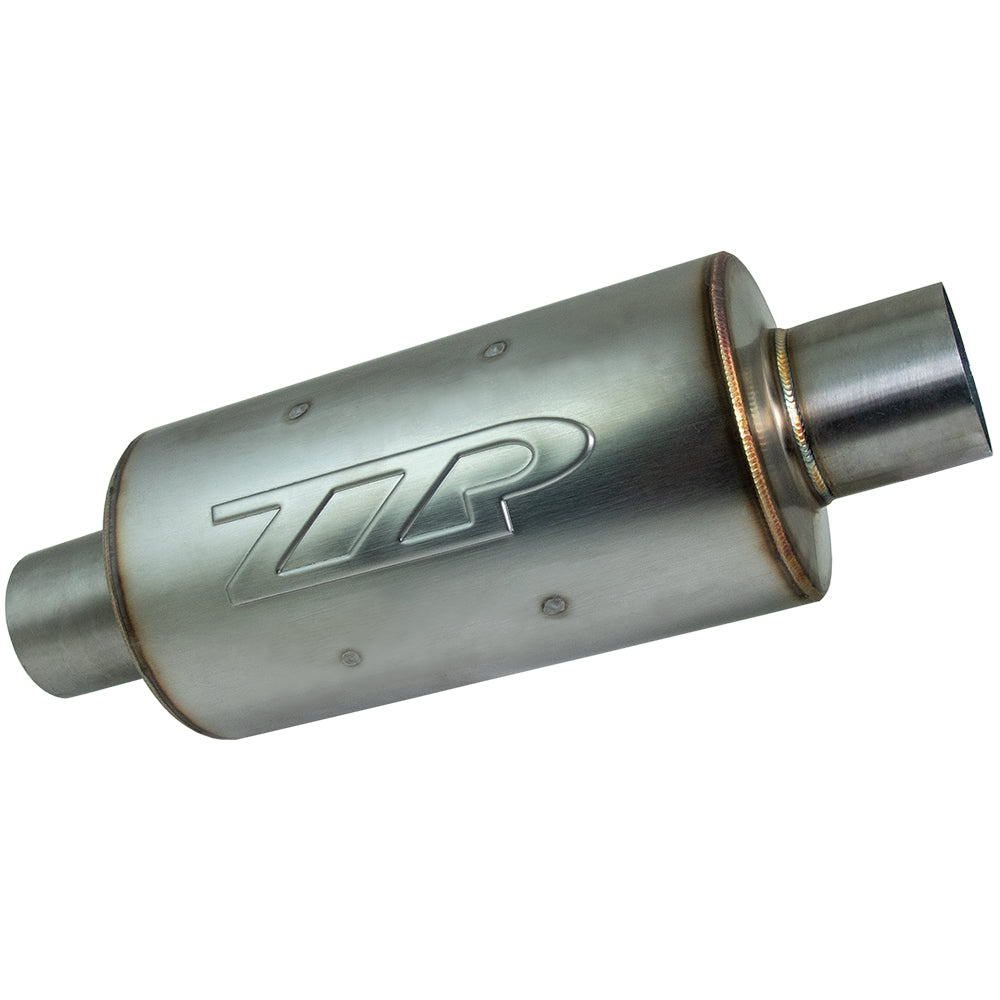 ZZP 3" Ultra Quiet Short Stainless Resonator